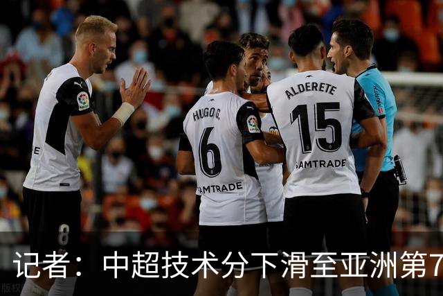 记者：中超技术分下滑至亚洲第7 亚冠席位变为2+2